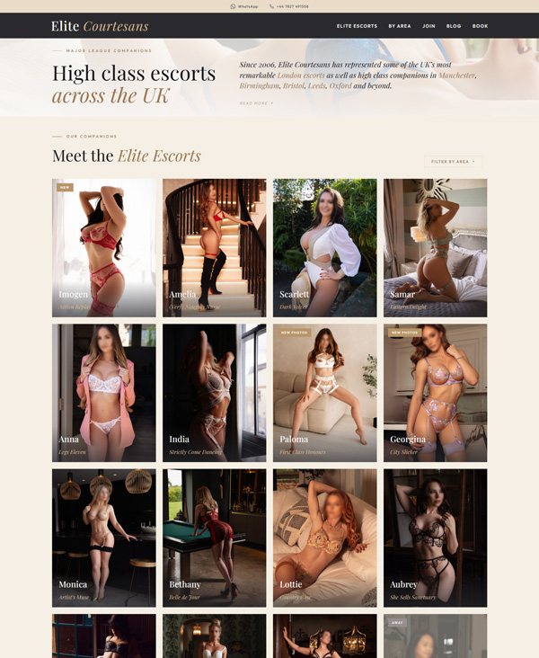 Escort Web Design Agency